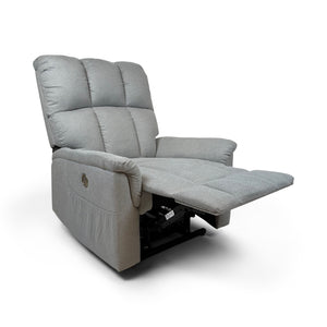 Bertrum Dual Motor Electric Lift Assist Rise & Recliner | Silver