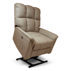 Bertrum Dual Motor Electric Lift Assist Rise & Recliner | Dune