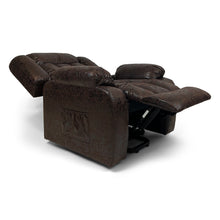 Harper Dual Motor Heated Vibrating Massage Rise & Recliner | Brown