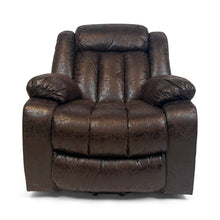 Harper Dual Motor Heated Vibrating Massage Rise & Recliner | Brown