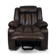 Harper Dual Motor Heated Vibrating Massage Rise & Recliner | Brown