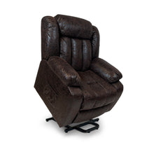 Harper Dual Motor Heated Vibrating Massage Rise & Recliner | Brown