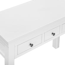 Chantilly Warm White Console Table