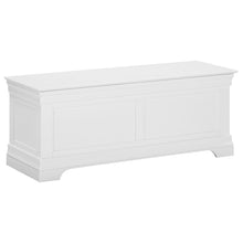 Chantilly Warm White Blanket Box
