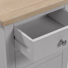 Marlborough Dove Grey 3 Drawer Bedside Table