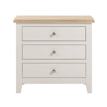 Marlborough Natural Linen Jumbo Bedside Table