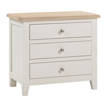 Marlborough Natural Linen Jumbo Bedside Table