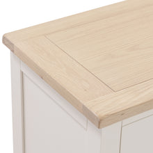 Marlborough Natural Linen Jumbo Bedside Table