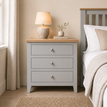 Marlborough Dove Grey Jumbo Bedside Table