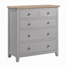 Marlborough Dove Grey 5 Drawer Chest