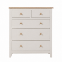 Marlborough Natural Linen 5 Drawer Chest