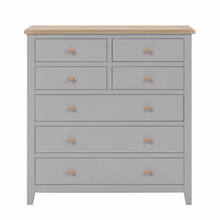 Marlborough Dove Grey 7 Drawer Chest