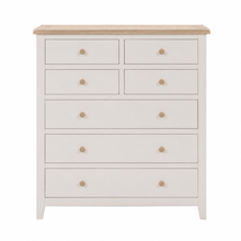 Marlborough Natural Linen 7 Drawer Chest