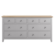 Marlborough Dove Grey 8 Drawer Chest