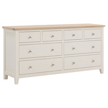Marlborough Natural Linen 8 Drawer Chest