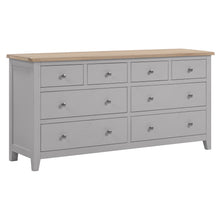 Marlborough Dove Grey 8 Drawer Chest