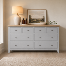 Marlborough Dove Grey 8 Drawer Chest