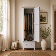 Marlborough Dove Grey Single Wardrobe