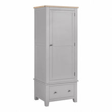 Marlborough Dove Grey Single Wardrobe