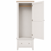 Marlborough Natural Linen Single Wardrobe