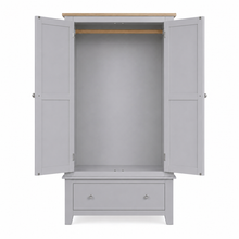Marlborough Dove Grey Double Wardrobe