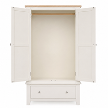 Marlborough Natural Linen Double Wardrobe