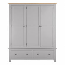 Marlborough Dove Grey Triple Wardrobe