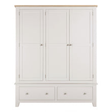 Marlborough Natural Linen Triple Wardrobe