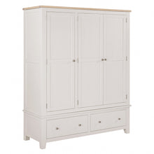 Marlborough Natural Linen Triple Wardrobe