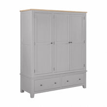 Marlborough Dove Grey Triple Wardrobe
