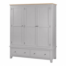 Marlborough Dove Grey Triple Wardrobe