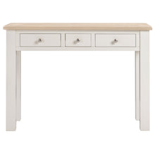 Marlborough Natural Linen Console Dressing Table