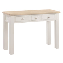 Marlborough Natural Linen Console Dressing Table