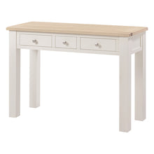Marlborough Natural Linen Console Dressing Table