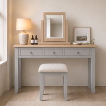 Marlborough Dove Grey Console Dressing Table