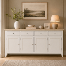 Marlborough Natural Linen Extra Large Sideboard