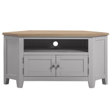 Marlborough Dove Grey Corner TV Stand