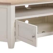 Marlborough Natural Linen Corner TV Stand
