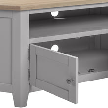 Marlborough Dove Grey Corner TV Stand