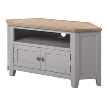 Marlborough Dove Grey Corner TV Stand