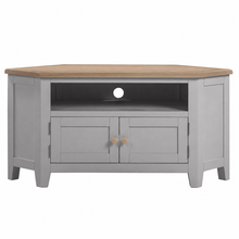Marlborough Dove Grey Corner TV Stand