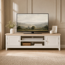 Marlborough Natural Linen Extra Large TV Stand