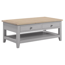 Marlborough Dove Grey Coffee Table with Drawers
