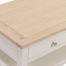 Marlborough Natural Linen Coffee Table with Drawers