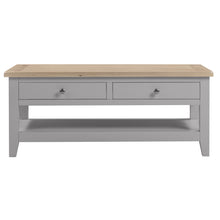Marlborough Dove Grey Coffee Table with Drawers