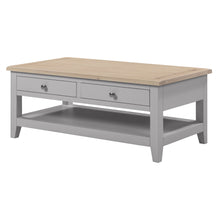 Marlborough Dove Grey Coffee Table with Drawers