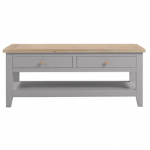 Marlborough Dove Grey Coffee Table with Drawers