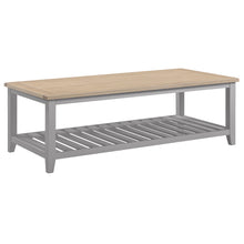 Marlborough Dove Grey Large Slatted Coffee Table