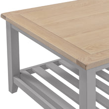 Marlborough Dove Grey Large Slatted Coffee Table