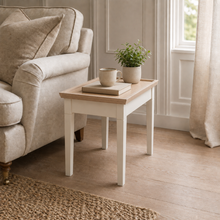 Marlborough Natural Linen Sofa Table
